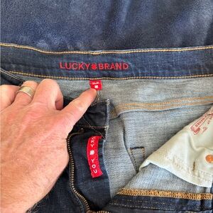 Lucky Brand Men's Dark Blue Slim Jeans